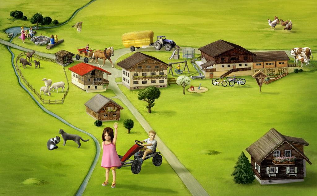 Ferienwohnungen Schwabhof Kleinarl Ngoại thất bức ảnh